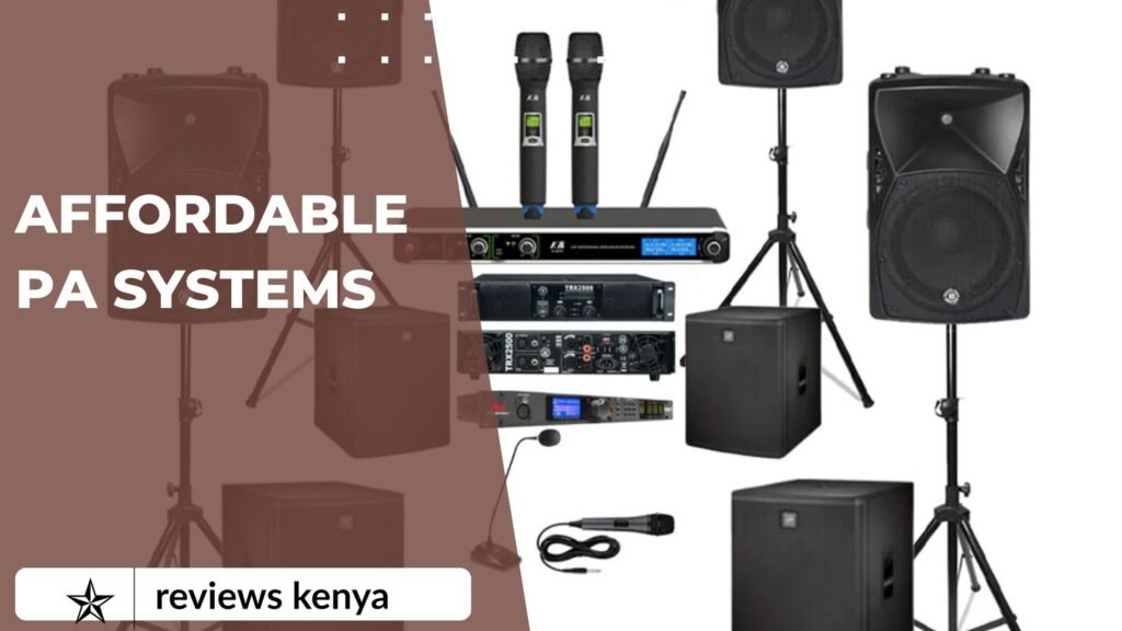 Affordable PA Systems