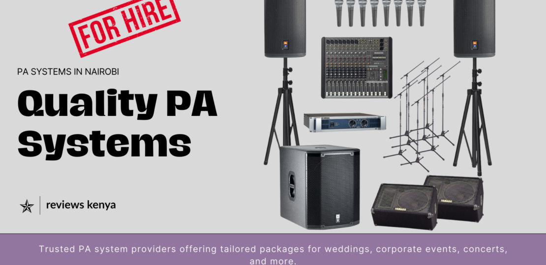 Where to Hire PA Systems