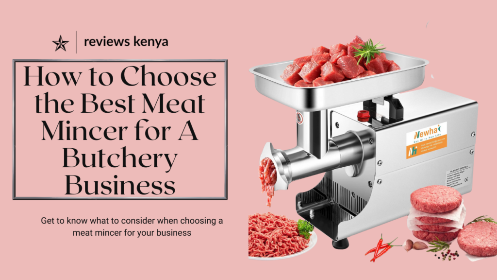 How to Choose the Best Meat Mincer for Your Butchery Business
