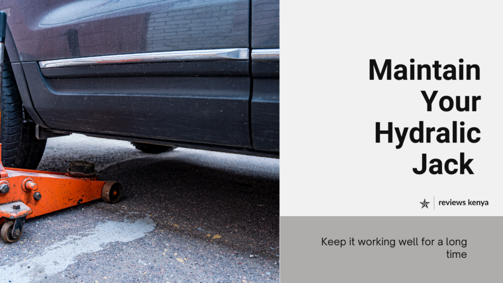 Simple Steps to Maintain Your Hydraulic Jack for Long-Lasting Performance