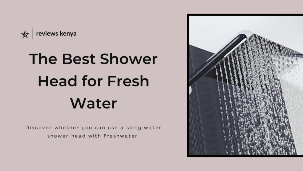 The Best Shower Head for Fresh Water